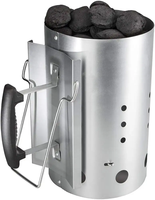 Allume-charbon pour barbecue, cheminée à charbon, brûleur de camping