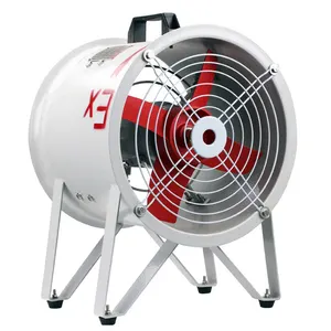 Grande roue moteur antidéflagrant ventilateur de ventilation industriel électrique Portable ventilateur Explosion 400MM