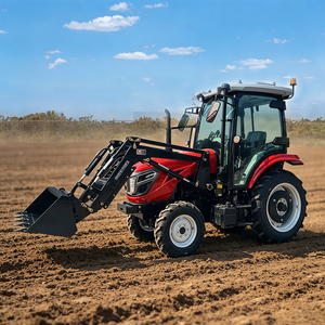Vente directe usine – <span class=keywords><strong>Tracteur</strong></span> 100 CV 4x4 à roues motrices avec moteur diesel, cabine et boîte <span class=keywords><strong>de</strong></span> vitesses – Composants moteur personnalisables - Product Image 1