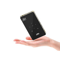 Projecteur LED P09 1 Go + 8 Go, 1080P HD DLP Mini Smart Android Pico Portable pour la maison avec haut-parleurs intégrés