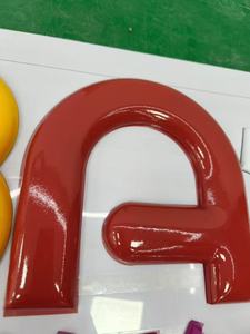 Letras Metálicas Tridimensionales de Alta Calidad, Letras en Relieve de PVC con Revestimiento de Pintura, para Publicidad Exterior - Product Image 6