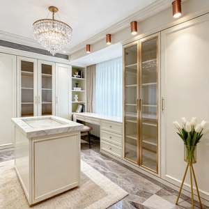 BALOM Custom Bedroom Wardrobe System Closet Organizer Built in Storage Cabinet Minimal Design Large Capacity - Product Image 2