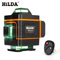 Hilda — niveau laser 4D vert 16 lignes à nivellement automatique, projection horizontale et verticale à 360 degrés, niveau laser 4d/Hilda