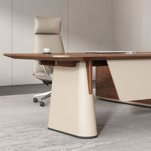 Mesa ejecutiva de lujo para sentarse y sentarse en la oficina para Boss/CEO Escritorio de trabajo de madera para espacio de trabajo Hospital Escuela o uso en hoteles - Product Image 2