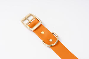 Grosir Set tali kerah latihan Pitbull dekorasi bulu kulit PVC TPU tahan air cetak kustom tali untuk berburu kucing - Product Image 3