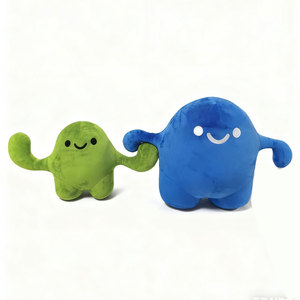 Bán Buôn OEM Thiết Kế Đồ Chơi Sang Trọng Nhà Sản Xuất Tay Trong Tay Búp Bê Tùy Chỉnh Đồ Chơi Sang Trọng Các Nhà Sản Xuất Với Logo Tùy Biến - Product Image 3