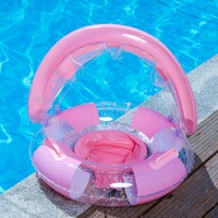 Bouée de piscine, flotteur de vacances, chaise de plage pour adultes et enfants, flotteur photo pour piscine à débordement, ponton flottant brillant