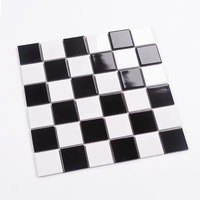 Fournisseur professionnel de mosaïque de carreaux de céramique rustiques en briques de feu carrées pour les murs et sols de piscine, pour les murs intérieurs
