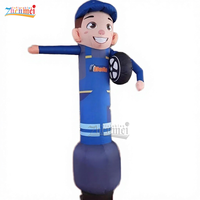 Zhenmei Sky Dancer Publicitaire Gonflable Économique, Modèle Aérien pour Promotion d'Ouverture de Magasin, Figurine Personnalisable