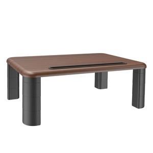 Supports en V, <span class=keywords><strong>bureau</strong></span> simple pour <span class=keywords><strong>ordinateur</strong></span> <span class=keywords><strong>portable</strong></span> en métal, réglable, pliable, extensible, support d'écran, surface en bois, capacité de 30 kg pour <span class=keywords><strong>ordinateur</strong></span>, <span class=keywords><strong>imprimante</strong></span> - Product Image 3
