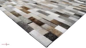 Pelo de diseñador de alta calidad en alfombra de oración de cuero de vaca y alfombra y alfombras bordadas para la venta - Product Image 3