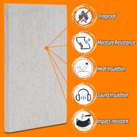 Panneau de construction décoratif 100% sans amiante, panneau de ciment, panneau de fibres-ciment, feuille