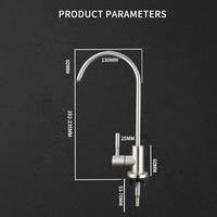 Robinet de lavabo de qualité supérieure, robinet purificateur d'eau domestique économique, robinet de cuisine