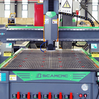 Router CNC de Gran Formato 2000x3000 con Husillo Único, Control Syntec y Transmisión por Engranajes para Procesamiento de Puertas y Paneles de Madera