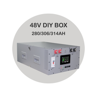 Kit de batterie au lithium YIXIANG Advanced JK 200A BMS DIY 15kWh 53.2V 280Ah Lifepo4 certifié CE avec CANBUS/RS485 et système d'extinction d'incendie