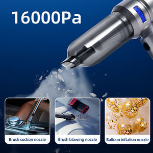 16000 पा कार वैक्यूम क्लीनर गीला और सूखी चूसने वाली कॉर्लेस कार वायरलेस क्लीनर ब्रशलेस हैंडहेल्ड वैक्यूम क्लीनर - Product Image 4