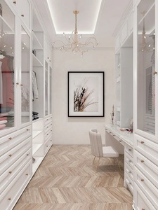 Nouvelle Armoire Îlot Traditionnelle Autoportante Grande Capacité <span class=keywords><strong>en</strong></span> Laque, Luxe, Double Porte, Intégrée, Écologique, pour <span class=keywords><strong>Dressing</strong></span> - Product Image 5
