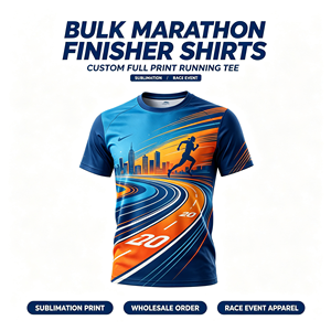 Camiseta Personalizada con Sublimación Completa, Impresión en Toda la Superficie, Poliéster, OEM, ODM, Logotipo Sublimado, para Eventos de Equipo, Promoción de <span class=keywords><strong>Marca</strong></span> - Product Image 1