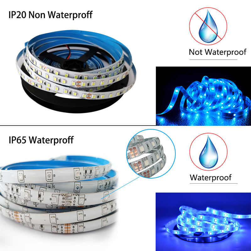 12v 5050 RGB 30D Led Strip Lights NO Waterproof Interior Decoration TV Background Kitchen Led Lights Luces Led