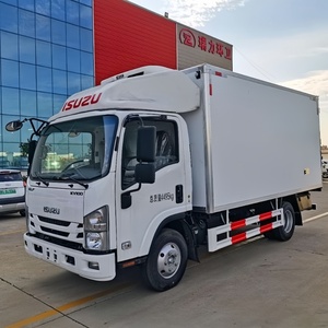 Factory Price Isuzu KV100 4-5 Tons Diesel Chill Refrigerated Truck Mobile Cooling Van Freezed Truck - Product Image 1