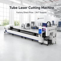 Découpeuse laser fibre CNC 6000W pour tubes, coupe en une seule passe à 45 degrés sans ponçage, certifiée CE, pour tubes en acier, garantie 2 ans, directement de l'usine