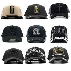 Nuovo Arrivo Cappellino da Baseball a 5 Pannelli con Ricamo 3D a Motivo Foglia d'Ulivo, Fodera Verde in Raso, Visiera in Camoscio e Fodera in Raso, con Spille Metalliche - Product Image 5