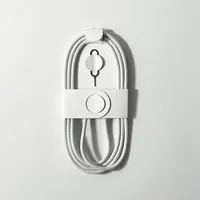 Cable USB-C de 60W con Diseño Trenzado para iPhone, Carga Rápida y Sincronización de Datos, Accesorios para Teléfonos Móviles