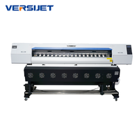 Mesin Printer Sublimasi Otomatis Versijet 1.8m 2 Printhead I3200 untuk Pencetakan Tekstil Roll-to-Roll Harga Pabrik Langsung