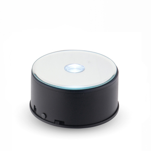 Gương tròn bằng nhựa bạc mới với màu sắc ánh sáng tùy chọn pha lê trượt để chụp ảnh chân dung trang trí - Product Image 6