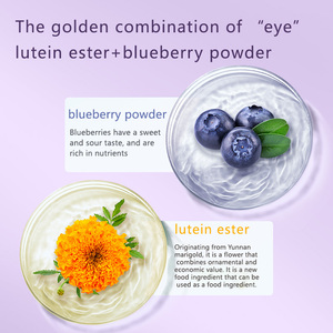 أقراص التوت الأزرق واللوتين المخصصة حسب الطلب لحماية العين من الضوء الأزرق وصحة العين، في عبوة تحتوي على 60 قطعة (محتوى اللوتين: 6 ملغ) - Product Image 3