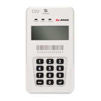 Compteur d'eau prépayé sans fil IP68 à 20 chiffres avec clavier STS, cryptage STS, avertissement de batterie faible, logiciel de distribution et conception séparée