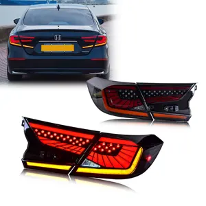 Auto Lamp Car LED Tail Lights For Honda Accord 2018 2023 10th Gen Dynamic Turn Signal Brake DRL Reverse Assembly