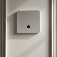 Point d'accès mural double bande WiFi6 AX1800 86 panneaux Meiweisi RQ1800 avec alimentation PoE pour utilisation en hôtel/villa