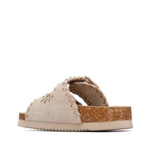 Xti Pantoufles basses pour femmes 145073 Beige Talon de 3 cm Taille 36 Pantoufles d'intérieur - Product Image 3