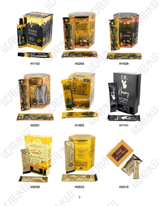 Peine de cartón rígido magnético de lujo ecológico, tarro de abeja, embalaje de papel, caja de regalo <span class=keywords><strong>para</strong></span> miel, miel real, embalaje vacío - Product Image 5