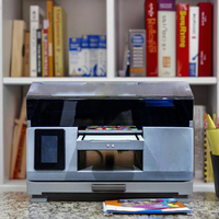 Impresora UV Digital de Cama Plana A3 con Cabezal de Impresión DX7, Multifunción Automática para Fundas de Celulares, Tarjetas de PVC, Madera y Pósters