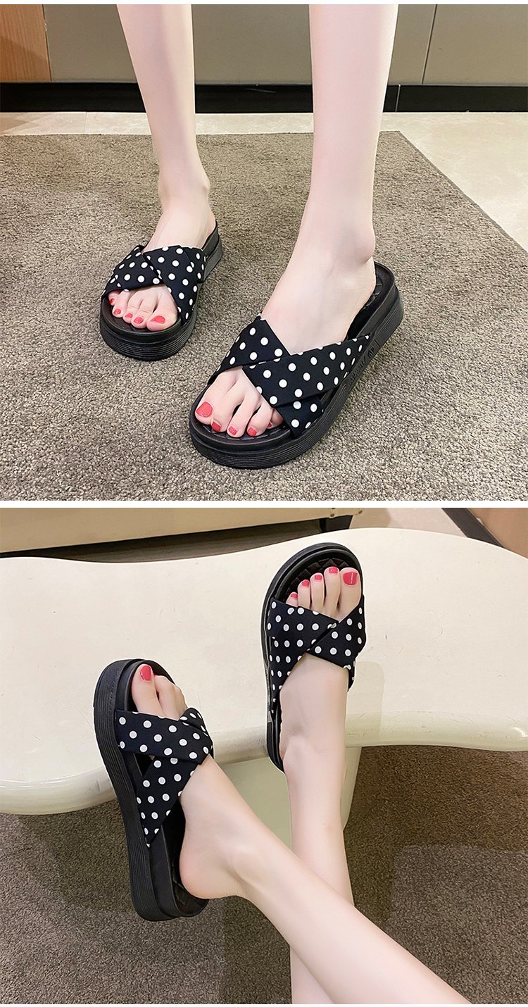 Trending Female Slippers EVA Slides Summer Beach Sandals Cross Point Women Shoes