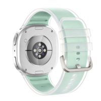 Bracelet de montre respirant à double rangée de trous, compatible avec Samsung Galaxy Watch9, bracelet de remplacement souple, accessoires pour montre intelligente