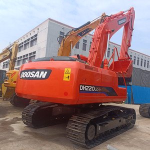 รถขุด DOOSAN DH220 มือสอง 22 ตัน เครื่องยนต์คัมมินส์ ปั๊มไฮดรอลิกคาวาซากิ มอเตอร์ วาล์ว KYB ชั่วโมงการใช้งานต่ำ สภาพ 90% ใหม่ ราคาแข่งขัน ปี 2023 - Product Image 6