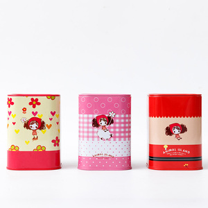 Caja de hojalata de tamaño pequeño para niños, papelería de dibujos animados impresa personalizada, embalaje de Metal <span class=keywords><strong>rectangular</strong></span>, caja de hojalata - Product Image 4
