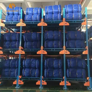 Fabric bolt garments warehouse warehouse shelves rack warehouse rack roll storage rack for store room