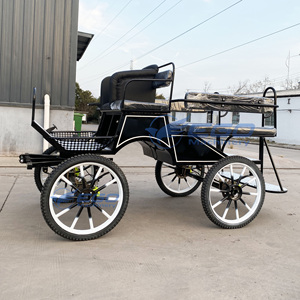 Fabricant de calèche poney <span class=keywords><strong>noir</strong></span>/Transport spécial 4 roues <span class=keywords><strong>Course</strong></span> attelage style poney cheval <span class=keywords><strong>chariot</strong></span>/petit <span class=keywords><strong>chariot</strong></span> à cheval - Product Image 2