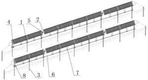Sistema de Seguimiento Solar de un Solo Eje, Soporte de Seguimiento Fotovoltaico, Soporte para Seguidor Solar - Product Image 6