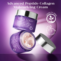 Crème Visage Anti-Âge OEM au Collagène et Peptides : Lisse les Rides, Raffermit la Peau Relâchée, Retient l'Hydratation, Booste l'Éclat et Renforce la Barrière Cutanée