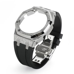 Nouveauté Kit de Modification pour <span class=keywords><strong>G</strong></span>-<span class=keywords><strong>SHOCK</strong></span> <span class=keywords><strong>GA</strong></span>-<span class=keywords><strong>2100</strong></span> GA2110 <span class=keywords><strong>GA</strong></span>-B2100 Pièces de Rechange Boîtier en Métal Gaufré Bracelet en Caoutchouc pour Montre <span class=keywords><strong>G</strong></span> - Product Image 6