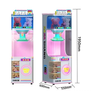 Máquina de Juegos de Premios con Monedas, Mini Máquina Expendedora de Juguetes Giratorios con Clip y Casillero para Premios - Product Image 2