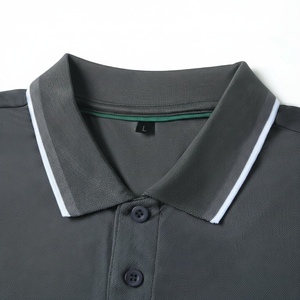 Polo personalizado manga corta para hombre 100 poliéster secado rápido hombre Golf Polo camiseta camisas - Product Image 1