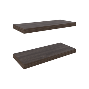 <b>Floating</b> <b>Shelves</b> Sienna 2 <b>Shelves</b> 1.50 H <b>Wall</b> Mount Display Storage - Product Image 4