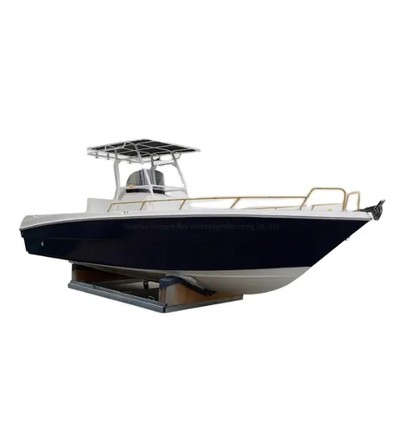 27ft Hot Sale Fiberglass Yacht Center Console T-Top Fishing Ferry For Sale