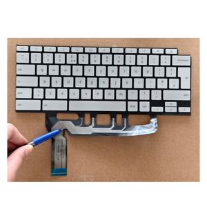Clavier rétroéclairé UK pour <span class=keywords><strong>ASUS</strong></span> <span class=keywords><strong>Chromebook</strong></span> C436 C436F C436FA, pièces d'<span class=keywords><strong>ordinateur</strong></span> argentées - Product Image 1